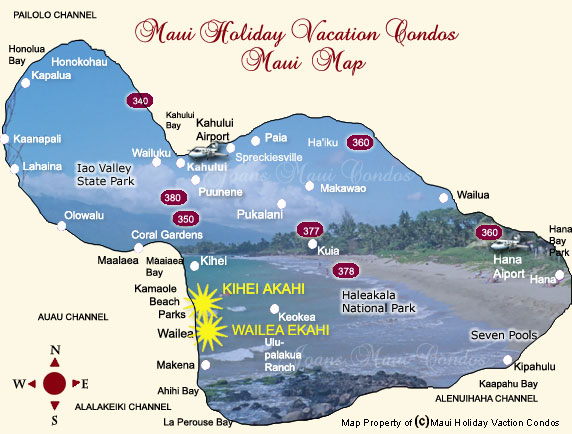 Maui Map